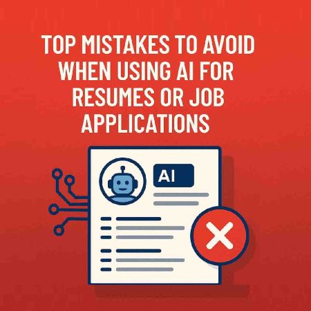 Top Mistakes to Avoid When Using AI for Resumes or Job Applications (2025 Guide)